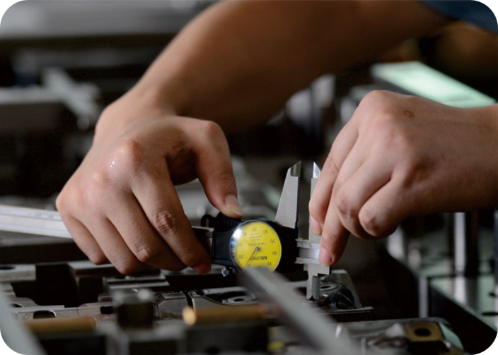 Stamping tool measurement